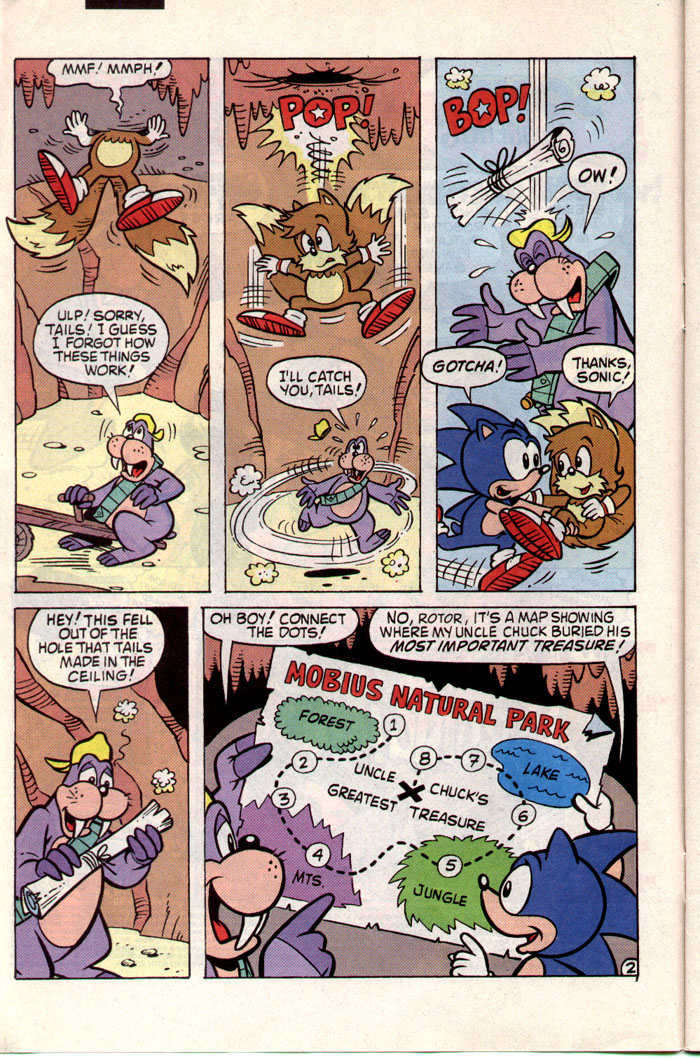 Sonic - Archie Adventure Series February 1994 Page 2